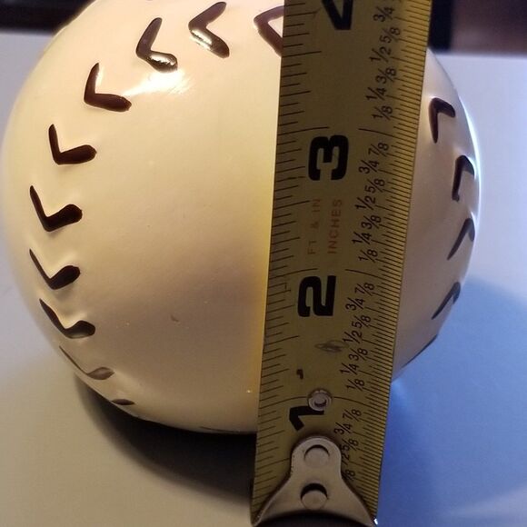 Ceramic baseball coin bank - Picture 6 of 6